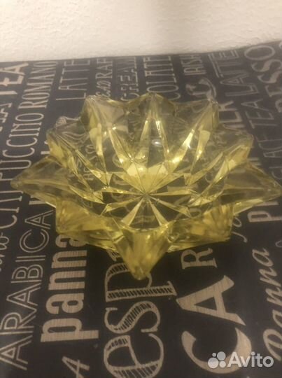 Пепельница стеклянная