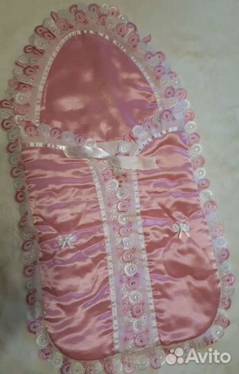 Конверт на выписку летний для девочки