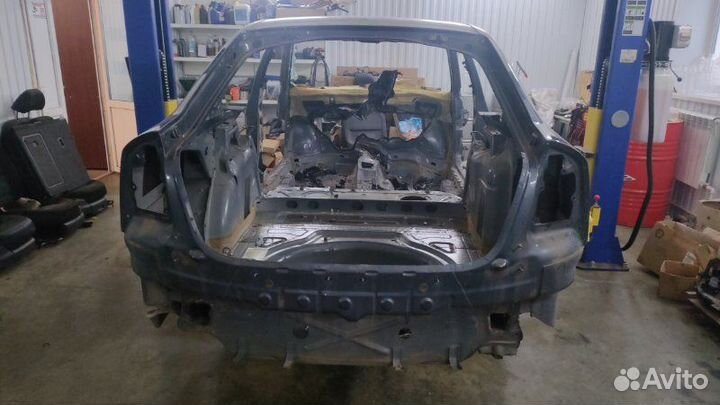 Кузов задний Skoda Octavia II рестайлинг cdab 2012