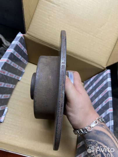 Задние тормозные диски на renault megane 2