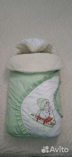 Конверт на выписку зимний