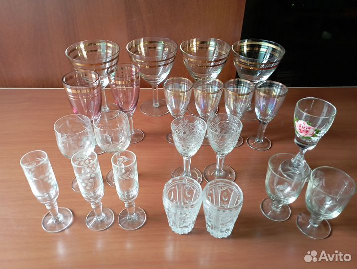 Рюмки фужеры СССР