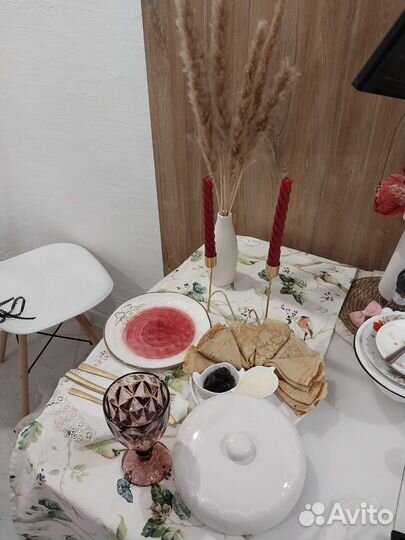 Подсвечник золотой