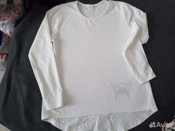 Блузка школьная для девочки 146