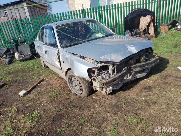 Двигатель hyundai accent 1.5 тагаз в сборе