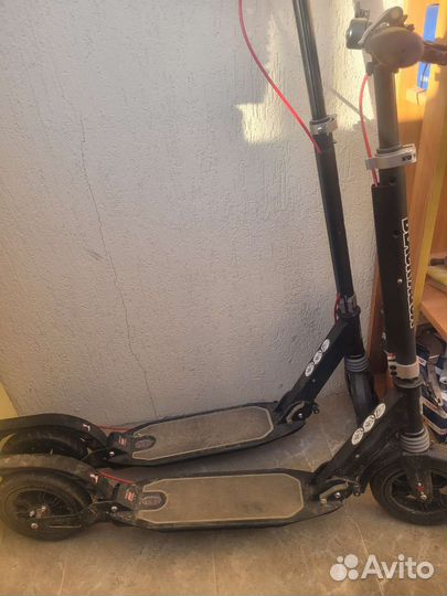 Самокат black aqua