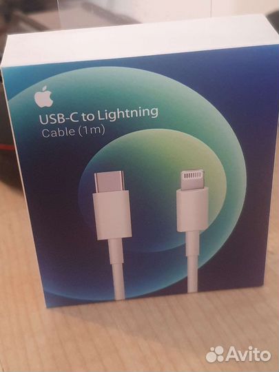 Зарядка для iPhone. Кабель type c-lightning