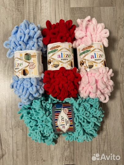 Пряжа alize puffy fine