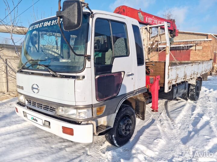 Hino 500 (Ranger) с КМУ, 1977
