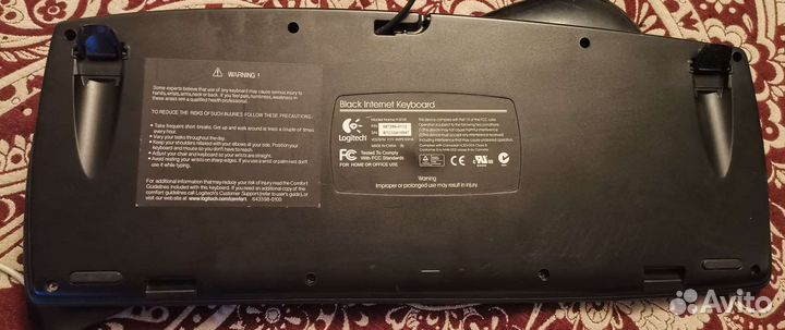 Клавиатура Y-ST39 Logitech ps/2 и мышка