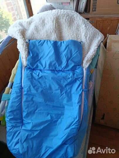 Конверт зимний на овчине