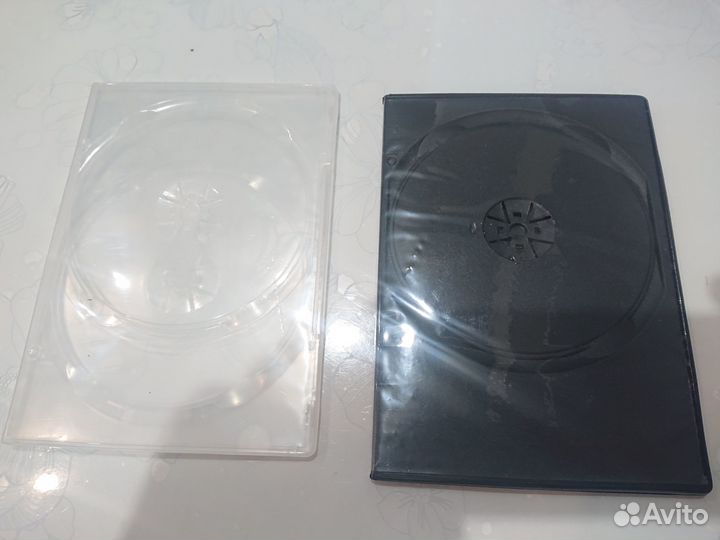 Коробки для DVD на 2 диска новые