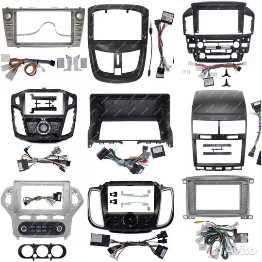 Переходные рамки на Андроид Магнитолу 7,9, 10дюймо