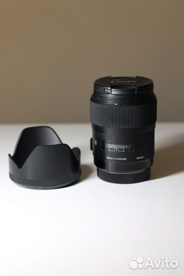 Объектив sigma для canon 35 mm f/1.4