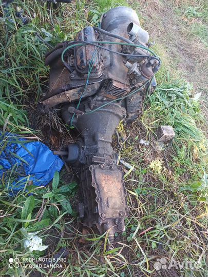 Двигатель + коробка заз 968М