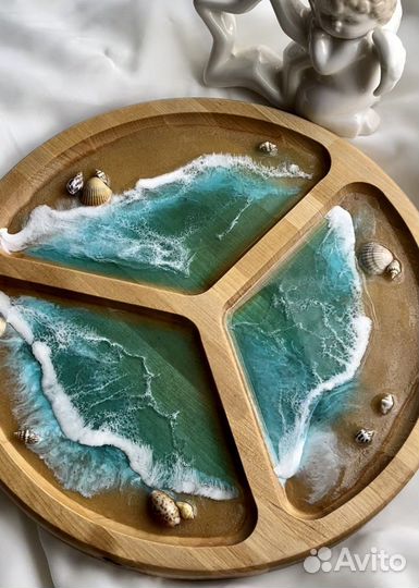 Менажница деревянная