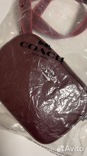 Сумка женская натуральная кожа coach оригинал