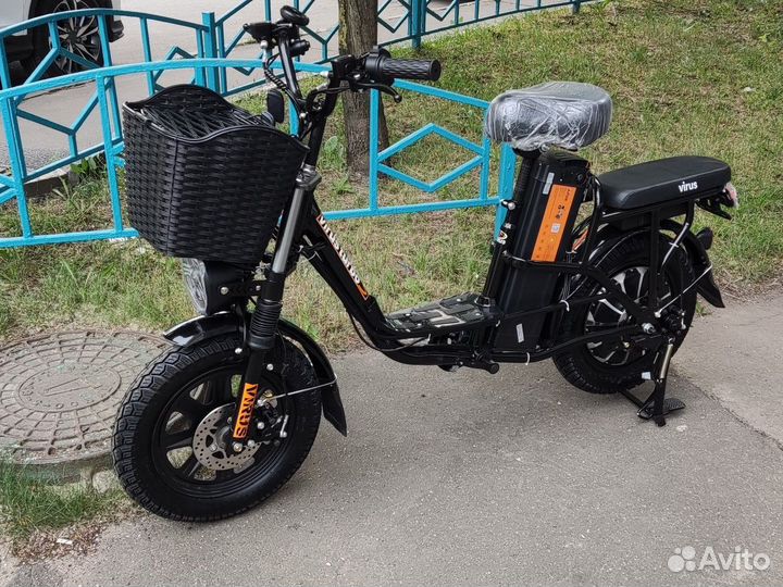 Электровелосипед monster (Black Style)