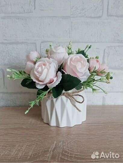 Вазы и декоративные шкатулки из гипса на подарок