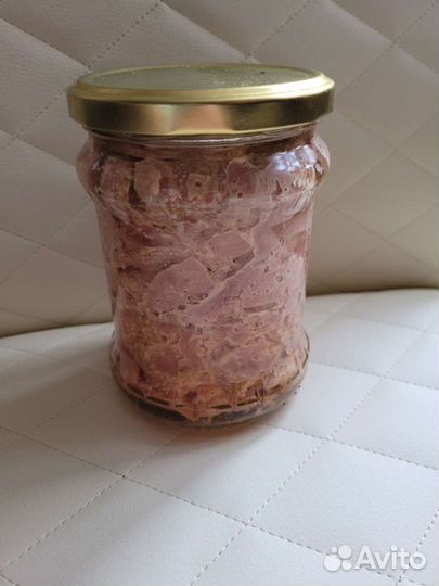 Тунец в с/б 500 гр. Натуральный. Без консервантов