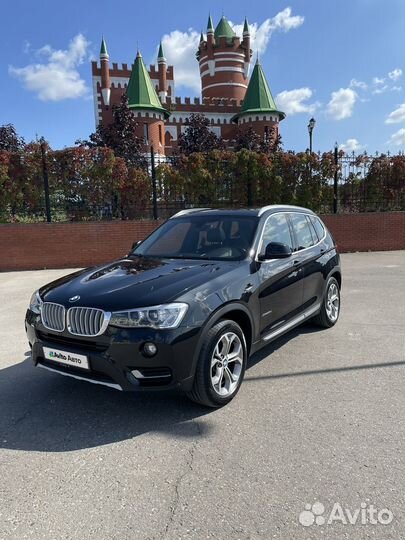 BMW X3 2.0 AT, 2016, 237 000 км