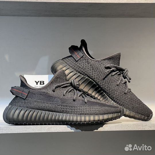 Adidas Yeezy Boost 350 v2 Black reflective