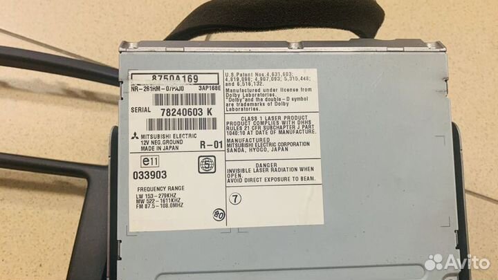 Магнитола mitsubishi pajero 4 mmcs