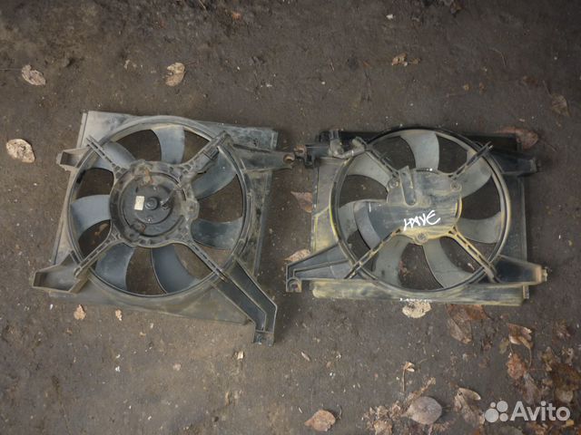 Вентилятор охлаждения hyundai elantra 3 XD