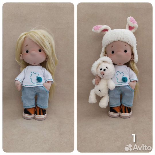 Интерьерная кукла ручной работы