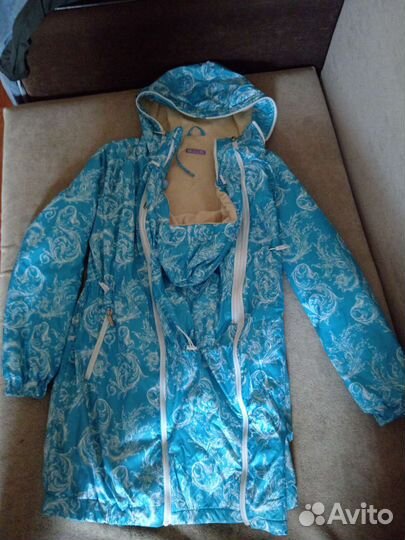 Слингокуртка демисезонная 3в1, р.44