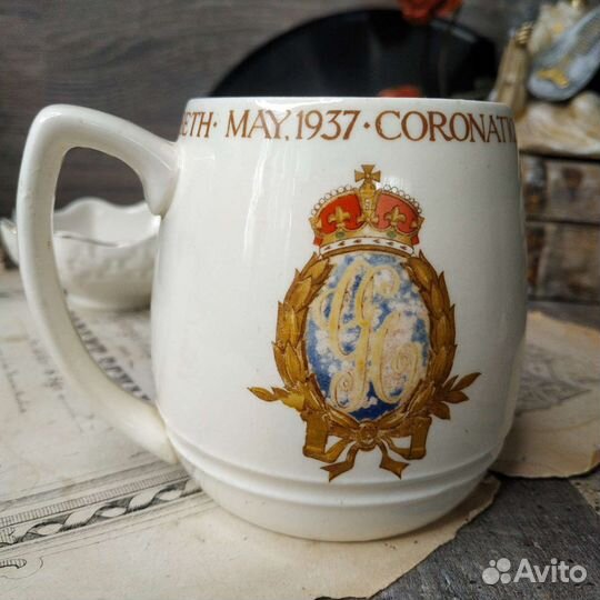 Антиквариат из Европы. Коллекционный фарфор 1937г