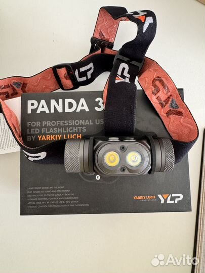 Налобный фонарь panda