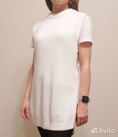 Жилет женский белый