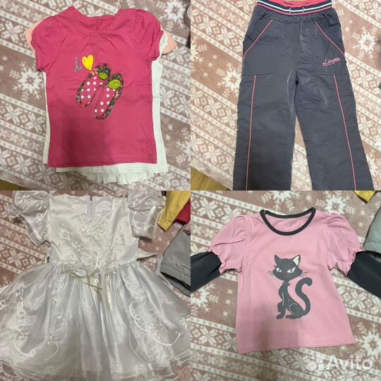 Вещи пакетом для девочки 98