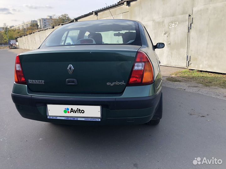Renault Symbol 1.4 МТ, 2003, 19 276 км
