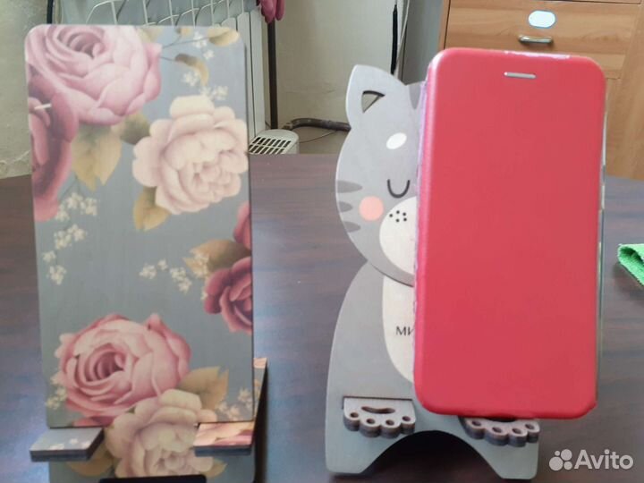 Подставка для телефона, зеркало