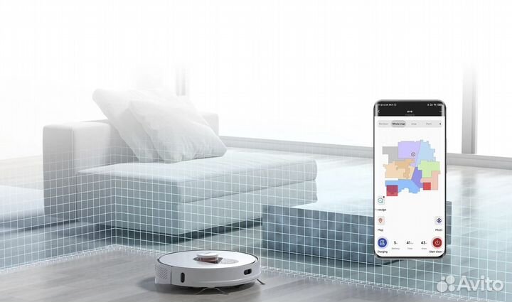 Робот пылесос Roidmi EVE Plus SDJ01RM