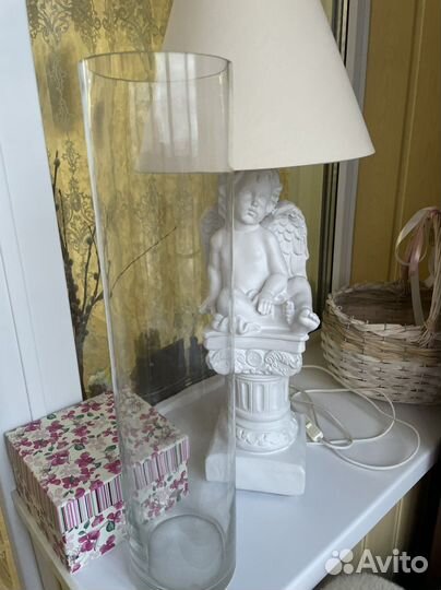 Ваза напольная стекло