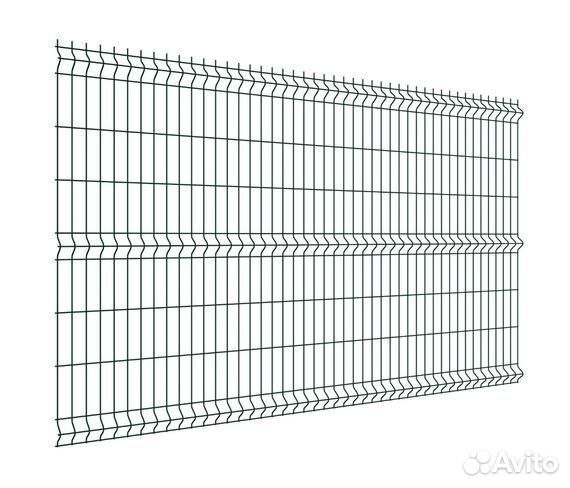 3D Ограждения Панельные Light 1,53х2,5 RAL 6005 GL