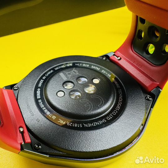 Huawei watch Gt 2e 46mm новые (красный ремешок)