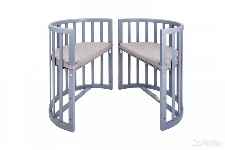 Кроватка трансформер ellipsebed