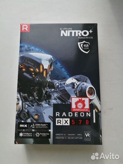 Sapphire Nitro + Radeon RX570 4gb