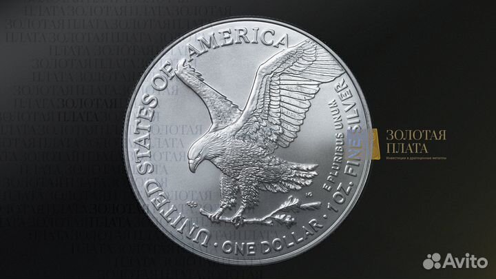 Серебряная монета 