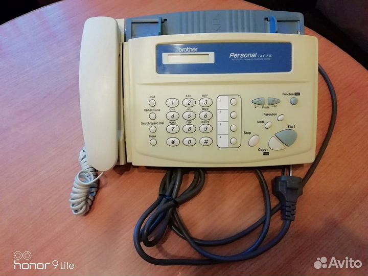 Телефон - факс Brother Personal Fax-236