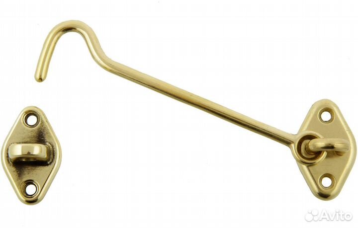 Крючок накидной из латуни