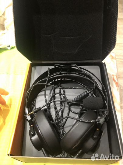 Наушники с микрофоном игровые