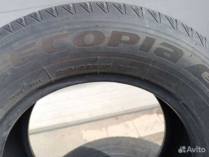 Шины летние bridgestone R16 215/65