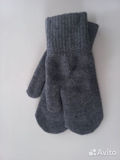 Варежки мужские новые зимние