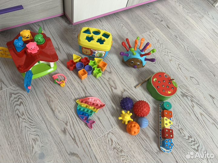 Развивающие игрушки от 1 года пакетом