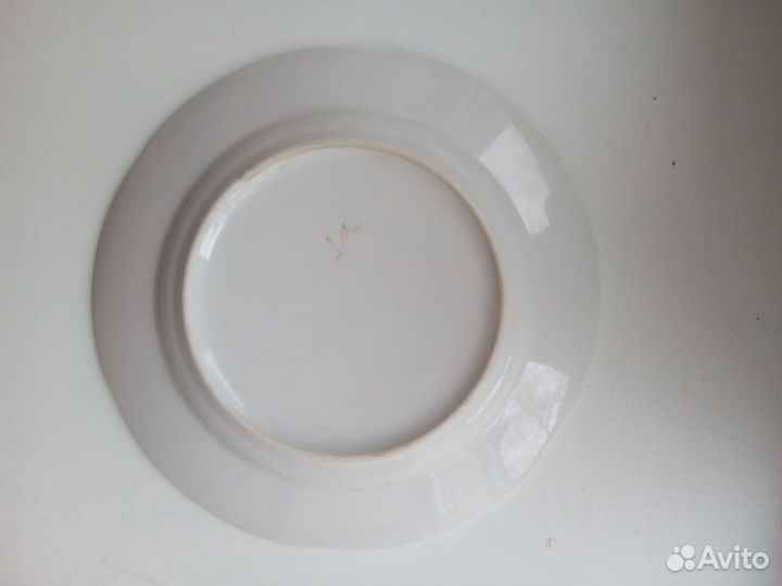 Тарелка. Тарелка детская СССР Машина.Ананас